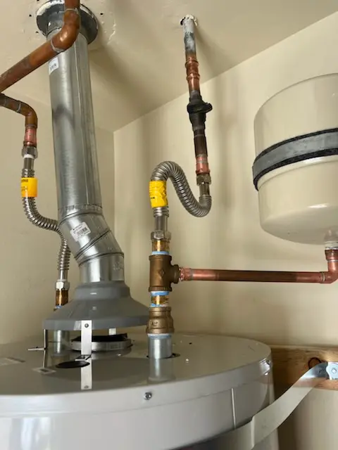 Water heater installation and plumbing repair in Piqua
