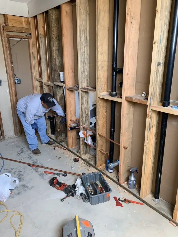 Commercial rough-in plumbing for Commercial Plumbing in Piqua